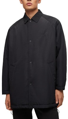 HUGO BOSS FW23 Jaket Lengan Panjang Hitam dengan Logo Bordir. 50495834-001 Purchase HUGO BOSS FW23 Jaket Lengan Panjang Hitam dengan Logo Bordir. 50495834-001