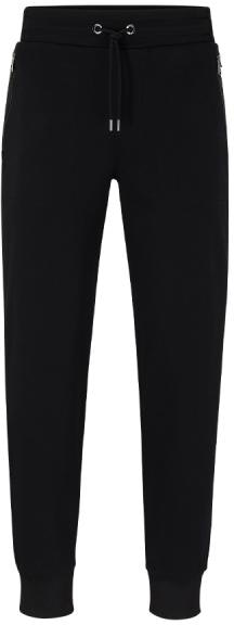 hugo-boss-fw-23-black-solid-mid-waist-drawstring-jogger-pants-50499243-001