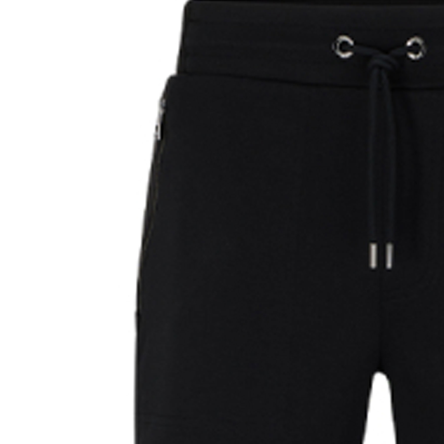 Sizing HUGO BOSS FW23 黑色中腰抽繩休閒運動褲 50499243-001