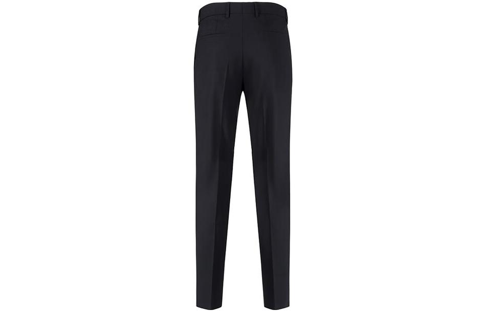 Lookbook HUGO BOSS FW23 黑色直筒休閒拉鍊長褲 50504968-001