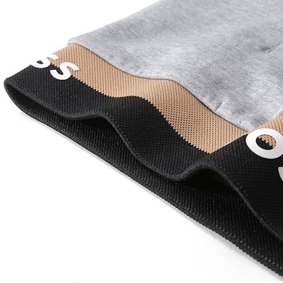 HUGO BOSS FW23 Grey Letter Print Zip Hoodie Casual Sweatshirt. 50481761-041 Details for HUGO BOSS FW23 Grey Letter Print Zip Hoodie Casual Sweatshirt. 50481761-041