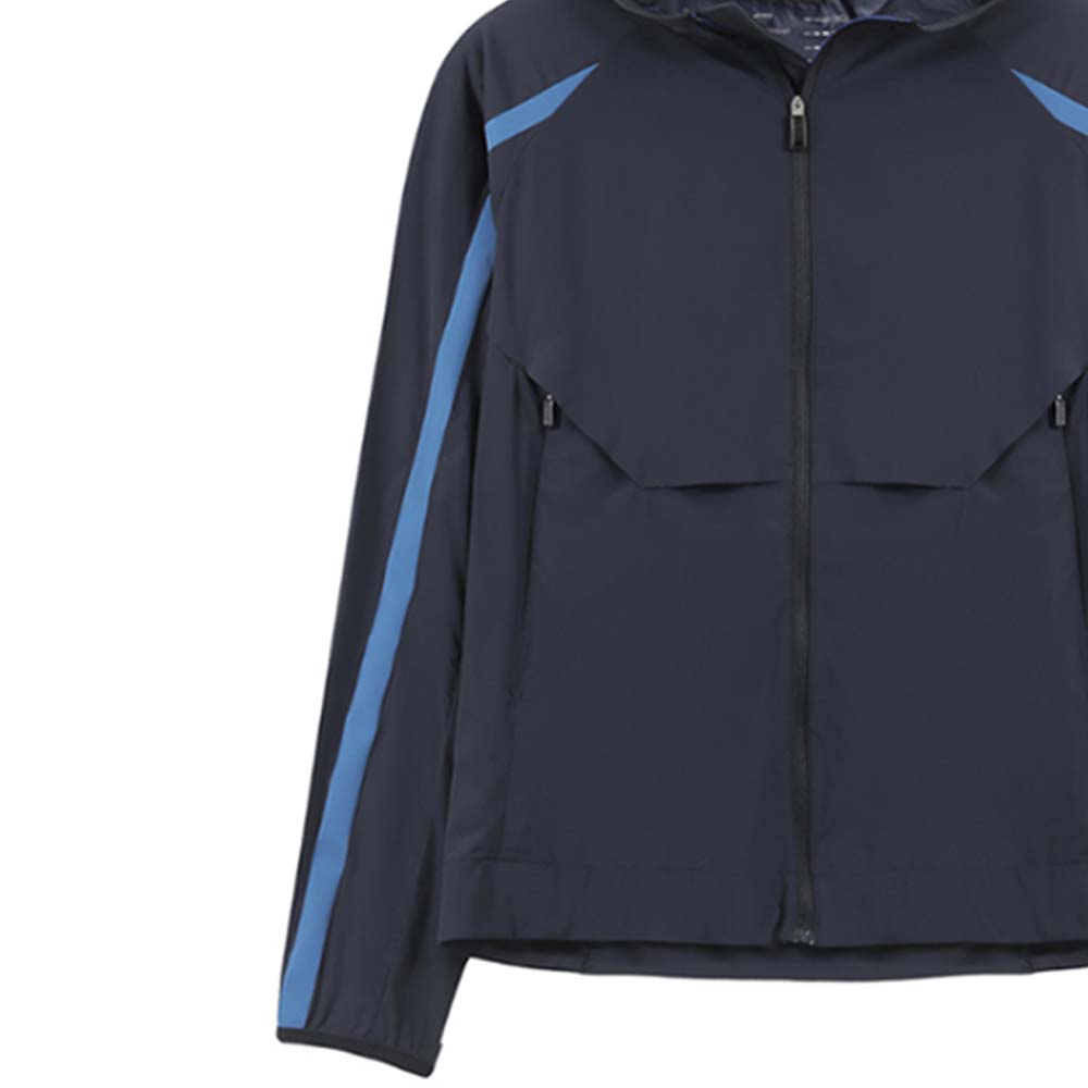 HUGO BOSS FW23  Logo Patch Zip-Up Hooded Jacket 50482352-402 圖 8