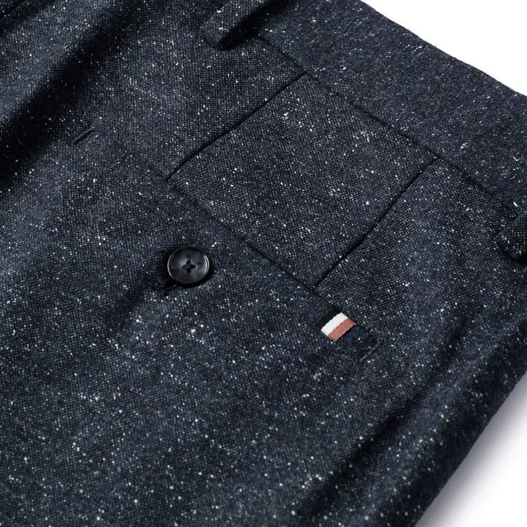 Purchase HUGO BOSS FW23 修身剪裁 中腰海軍藍西裝褲 50481960-405