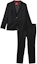 Buy HUGO BOSS FW23 Traje Negro Slim-Fit de Una Sola Botonadura. 50504571-001