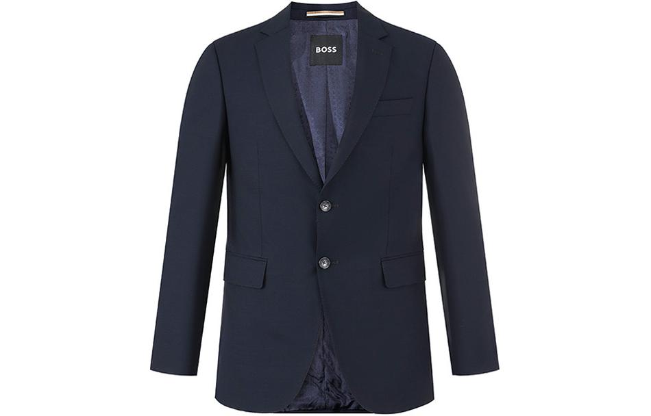 HUGO BOSS FW23  Slim-Fit Single-Breasted Blazer Deep Blue. 50504960-404
