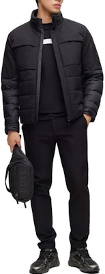 HUGO BOSS FW23 Slim Fit Double Pocket Zipper Casual Pants Black 50500614-001 Purchase HUGO BOSS FW23 Slim Fit Double Pocket Zipper Casual Pants Black 50500614-001