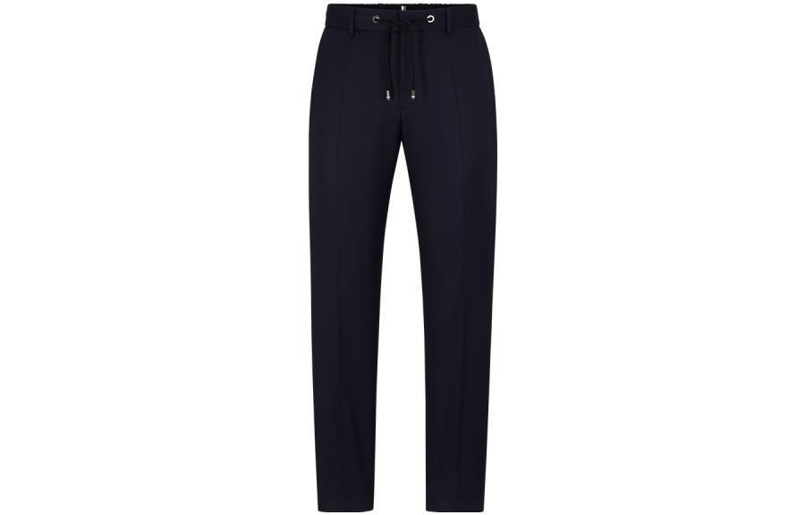 Details for HUGO BOSS FW23 修身羊毛抽繩休閒褲 素色款式 50469169-001