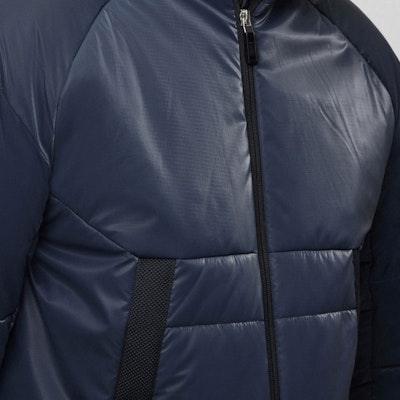 HUGO BOSS FW23 深藍色純色拉鍊連帽外套。 50497644-402 Details for HUGO BOSS FW23 深藍色純色拉鍊連帽外套。 50497644-402