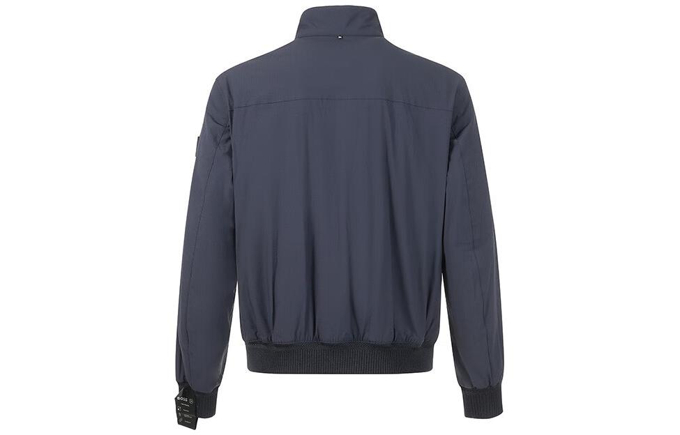 HUGO BOSS FW23  Solid High-Neck Zip-Up Long Sleeve Jacket. 50493682-361 圖 9