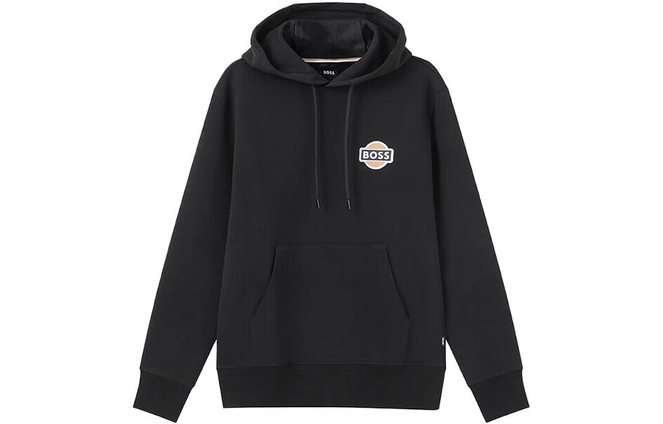 Order HUGO BOSS FW23  Solid Logo Hooded Sweatshirt. 50494962-336