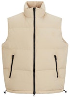 HUGO BOSS FW23 Solid Logo Zip-Up Vest 50496278-275 HUGO BOSS FW23 Solid Logo Zip-Up Vest 50496278-275