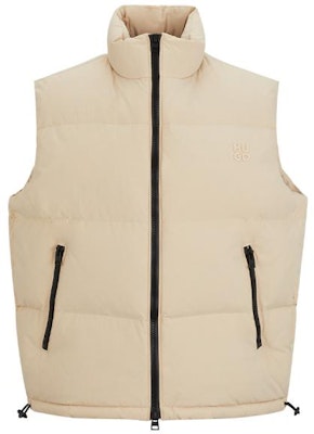 HUGO BOSS FW23 Logo Jaket Tanpa Lengan Zip-Up Solid 50496278-275 Buy HUGO BOSS FW23 Logo Jaket Tanpa Lengan Zip-Up Solid 50496278-275