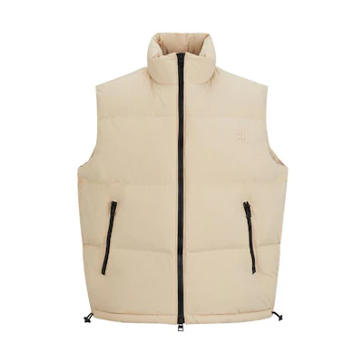 HUGO BOSS FW23 Solid Logo Zip-Up Vest 50496278-275