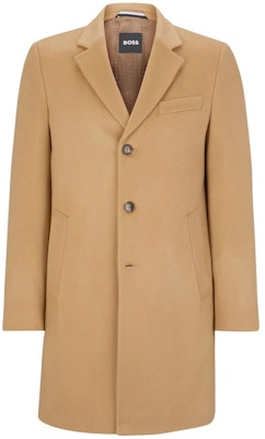 HUGO BOSS FW23 單排扣長袖大衣外套 50502327-001 3