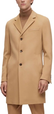 HUGO BOSS FW23 單排扣長袖大衣外套 50502327-001 4