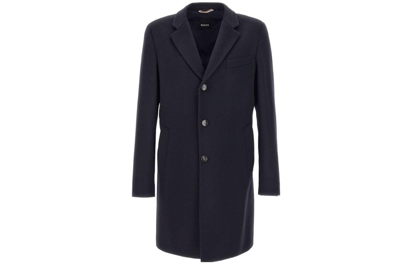 Order HUGO BOSS FW23 單排扣長袖大衣外套 50502327-001