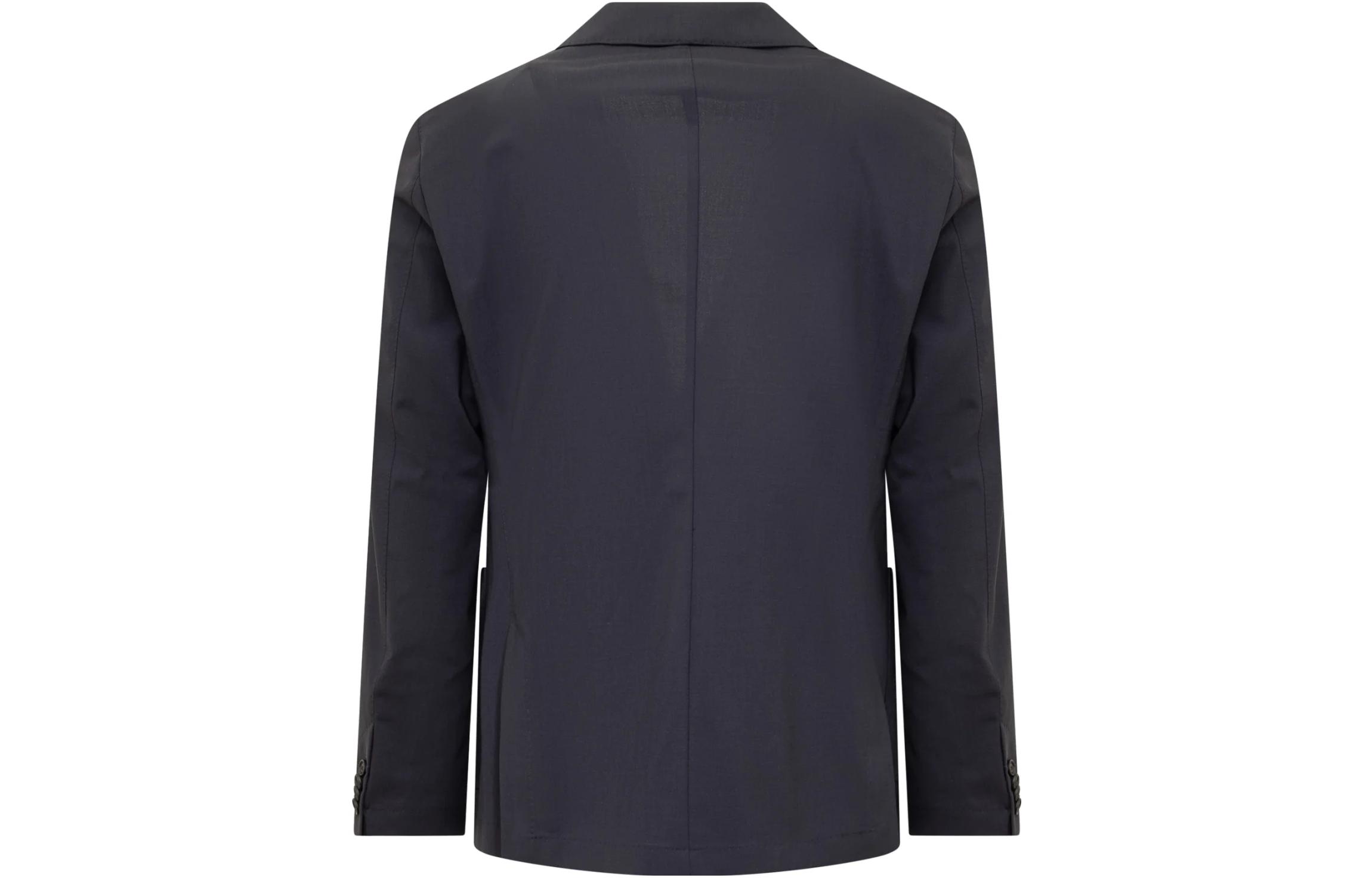 HUGO BOSS FW23  Solid Single-Breasted Long Sleeve Blazer Navy Blue. 50497353-404 圖 3