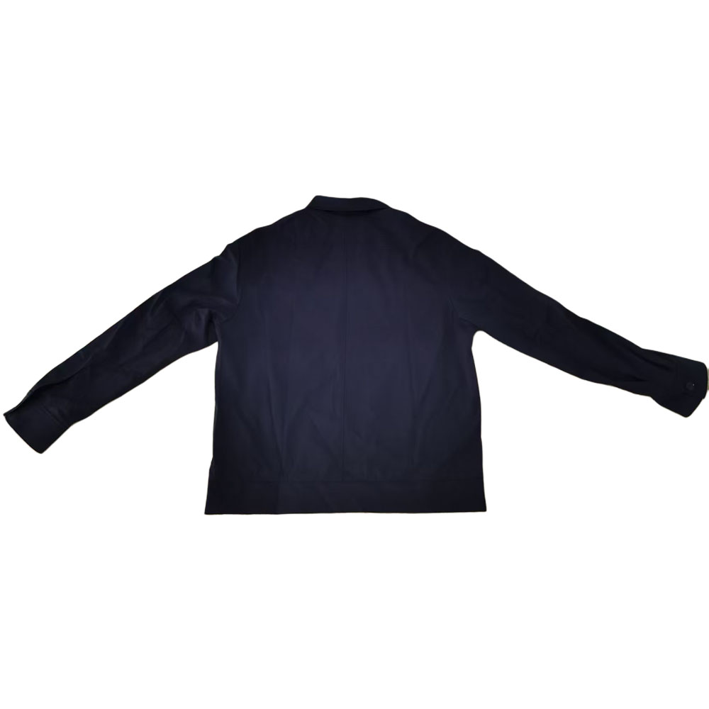 HUGO BOSS FW23  Solid Zip-Up Collared Long-Sleeve Jacket Deep Blue 50474338-466 圖 3