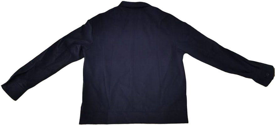 HUGO BOSS FW23 Solid Zip-Up Collared Long-Sleeve Jacket Deep Blue 50474338-466 Lookbook HUGO BOSS FW23 Solid Zip-Up Collared Long-Sleeve Jacket Deep Blue 50474338-466