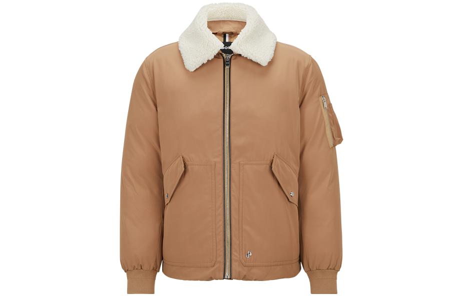 Order HUGO BOSS FW23 防水夾克人造毛領外套 50498199-260