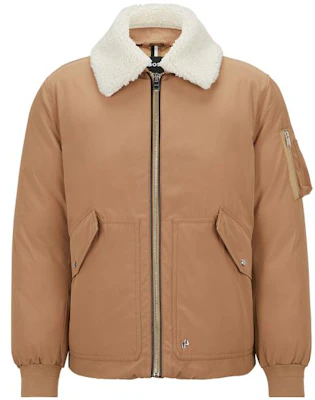 HUGO BOSS FW23 防水夾克人造毛領外套 50498199-260 Order HUGO BOSS FW23 防水夾克人造毛領外套 50498199-260