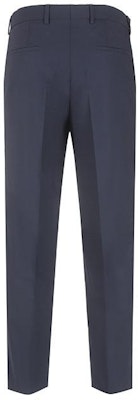 HUGO BOSS FW23 Wool Suit Pants with Zipper Pocket in Navy Blue. 50504968-404 Lookbook HUGO BOSS FW23 Wool Suit Pants with Zipper Pocket in Navy Blue. 50504968-404