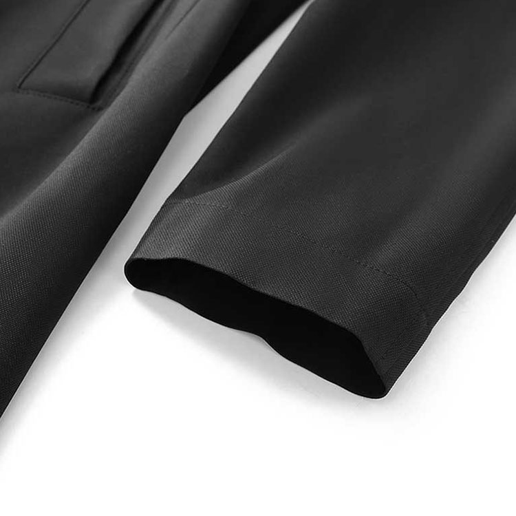 Details for HUGO BOSS 秋冬23黑色休閒兩穿連帽拉鍊外套 50496157-001