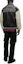 Shop HUGO BOSS FW23 Jaket Kulit Varsity Hitam Logo Timbul Oversize Pria 50504408-001