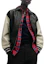 Details for HUGO BOSS FW23 Jaket Kulit Varsity Hitam Logo Timbul Oversize Pria 50504408-001