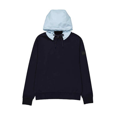 HUGO BOSS FW23 Casual Blue Pullover Hoodie Long Sleeve 50471723-404