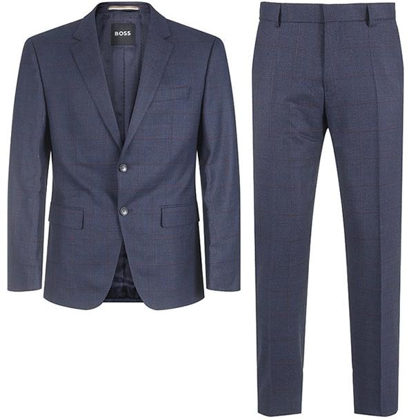 hugo-boss-fw-23-check-single-breasted-pleated-suit-set-navy-blue-blazer-50502524-404