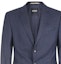 Cheap HUGO BOSS FW23 Traje Azul Marino Chaqueta de Solapa Cruzada y Pantalón Plisado. 50502524-404