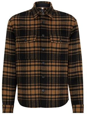 HUGO BOSS 男裝 FW23 格紋米色長袖襯衫 50503314-260 Order HUGO BOSS 男裝 FW23 格紋米色長袖襯衫 50503314-260