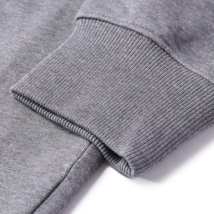 HUGO BOSS FW23 Colorblock Drawstring Hoodie Pullover Grey 50499424-030 圖 6