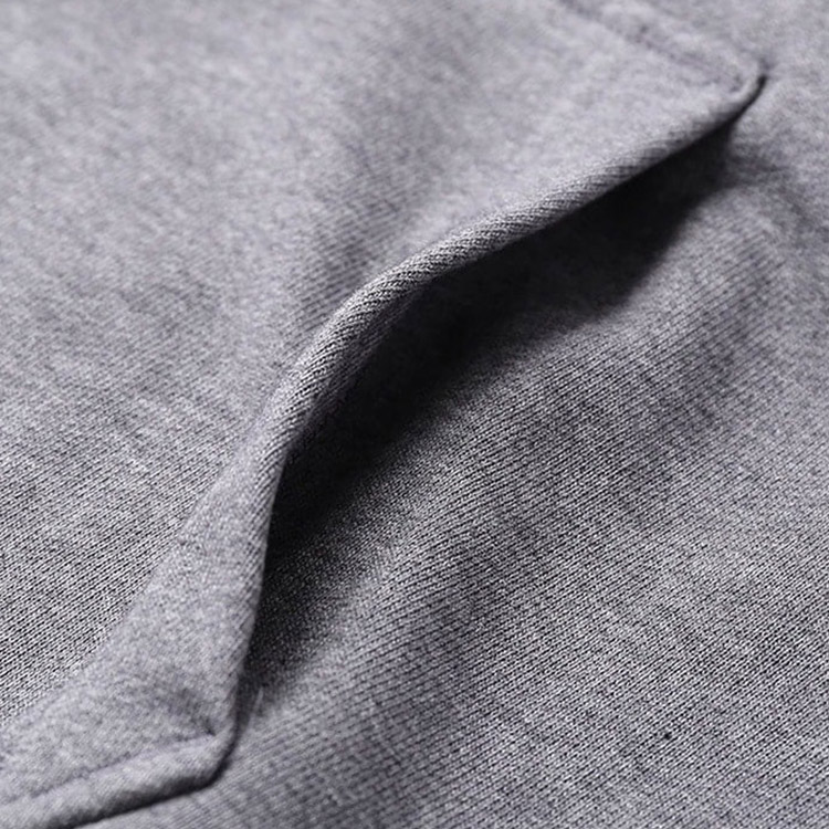 HUGO BOSS FW23 Colorblock Drawstring Hoodie Pullover Grey 50499424-030 圖 7