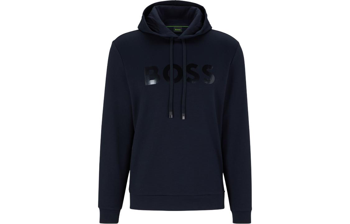 HUGO BOSS FW23 Hoodie with Letter Logo Print Design 50501222-402