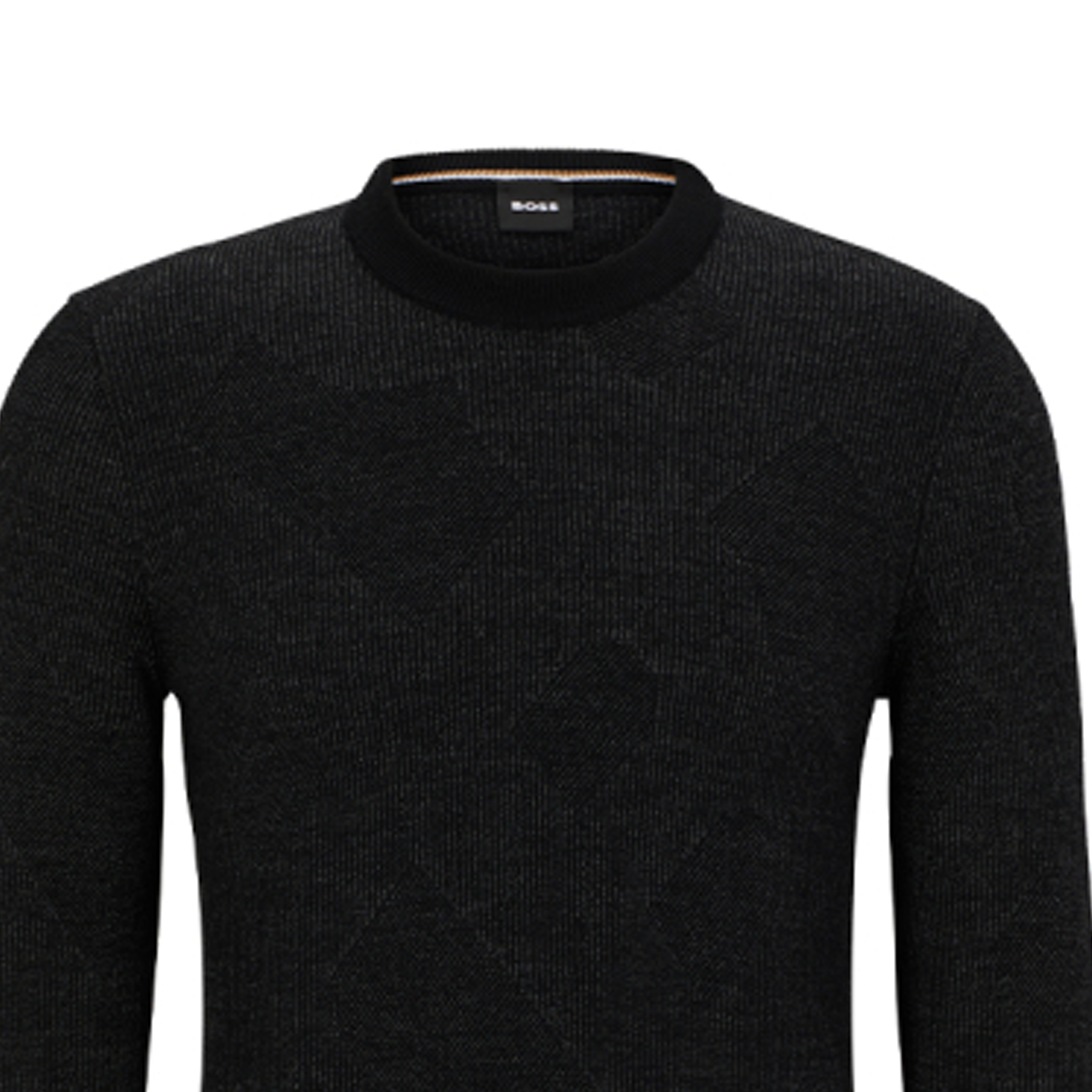 Sizing HUGO BOSS FW23 Interwoven Logo Jacquard Pullover Sweater . 50500675-001