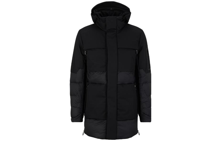 HUGO BOSS FW23 Jacket with Removable Hood Black 50501608-001