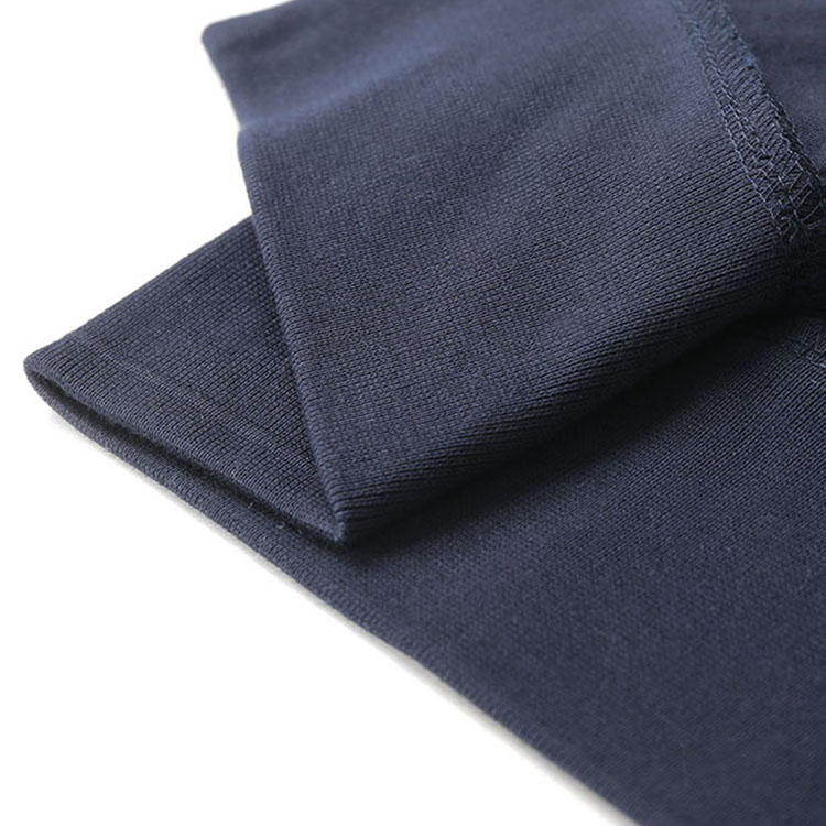 HUGO BOSS FW23 Logo Solid Navy Blue Zip-Up Hoodie for Men 50495272-405 圖 5