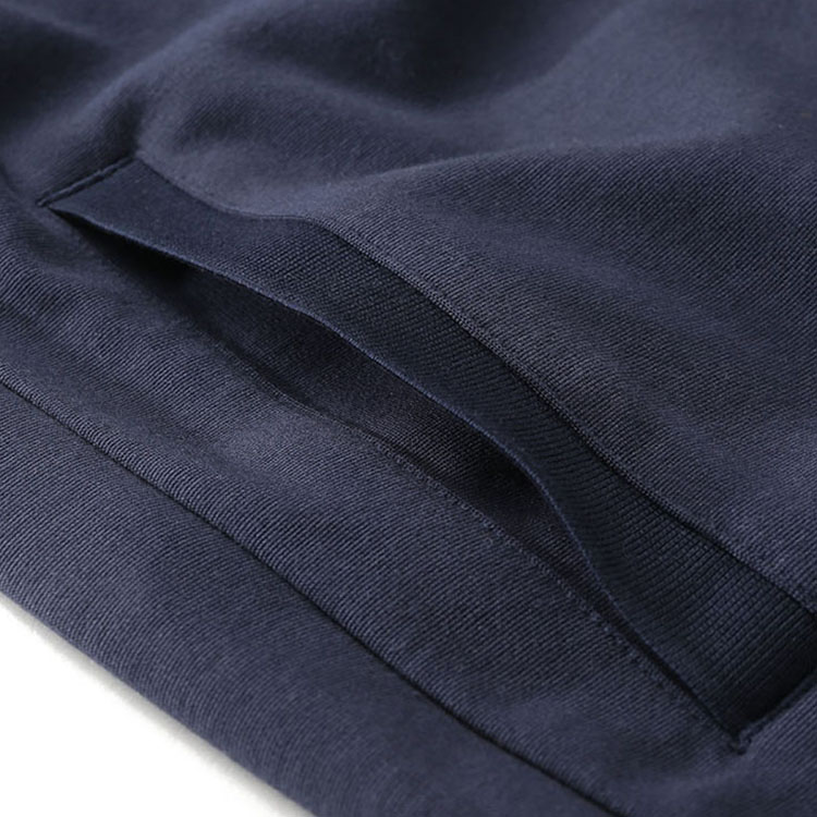 HUGO BOSS FW23 Logo Solid Navy Blue Zip-Up Hoodie for Men 50495272-405 圖 7