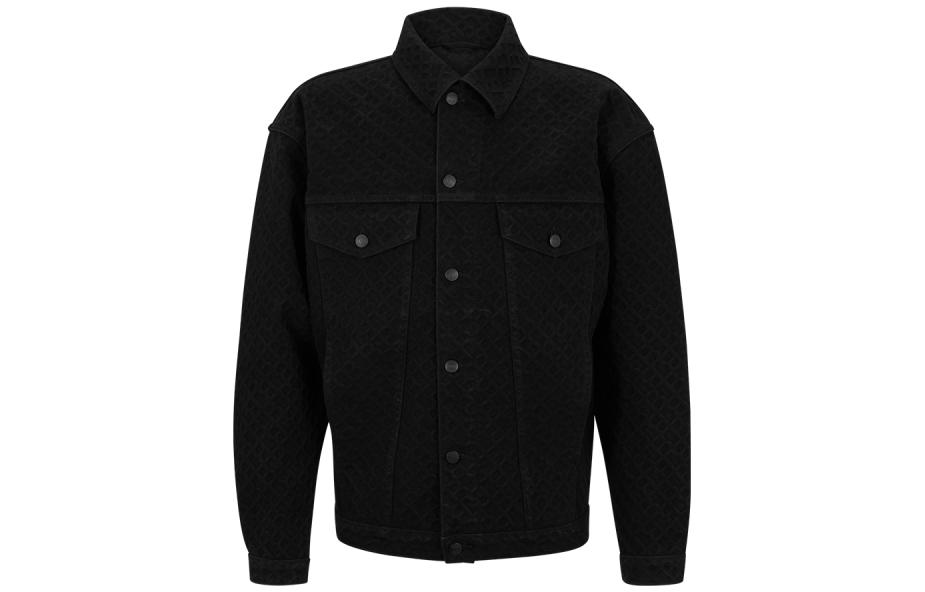 HUGO BOSS FW23 Solid Single-Breasted Casual Jacket - Black 50497219-001