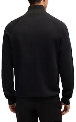 HUGO BOSS FW24 黑色半高領拉鍊針織毛衣 50519629-001 Lookbook HUGO BOSS FW24 黑色半高領拉鍊針織毛衣 50519629-001