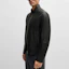 Details for HUGO BOSS FW24 Jaket Kulit Hitam dengan Resleting Lengan Panjang Kasual. 50518906-001