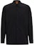 Buy HUGO BOSS FW24 黑色寬鬆版純色長袖襯衫 50519788-001