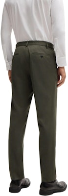 HUGO BOSS 男裝 FW24 綠色修身拉鍊口袋西裝褲 50529318-377 Shop HUGO BOSS 男裝 FW24 綠色修身拉鍊口袋西裝褲 50529318-377