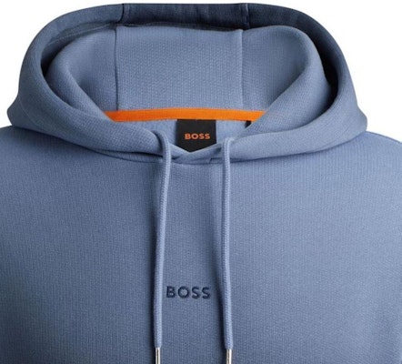 HUGO BOSS FW24 漸變標誌印花寬鬆連帽衫 自然藍色 50520408-464 Shop HUGO BOSS FW24 漸變標誌印花寬鬆連帽衫 自然藍色 50520408-464