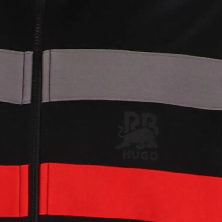 Details for HUGO BOSS FW24 條紋標誌高領長袖外套 黑色 男裝 50530052-001