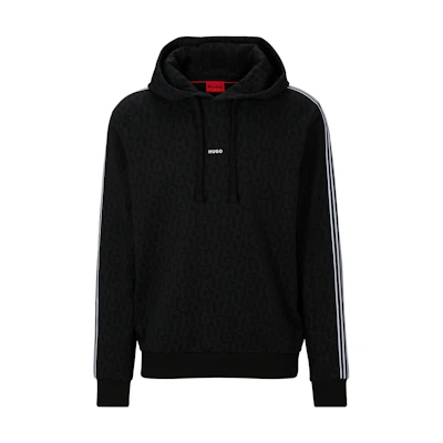 HUGO BOSS Graffiti Print Sweatshirt Dark Grey 50502703-010