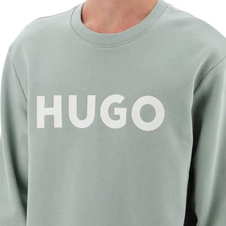 Purchase HUGO BOSS 綠色圓領長袖字母印花運動衫 50477328-330