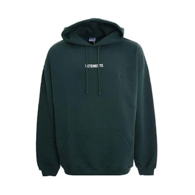HUGO BOSS Green Hoodie with Logo Print 50505110-302